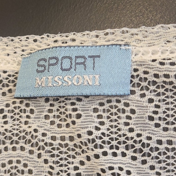 Missoni sport t-shirt white size 44 - Picture 8 of 10